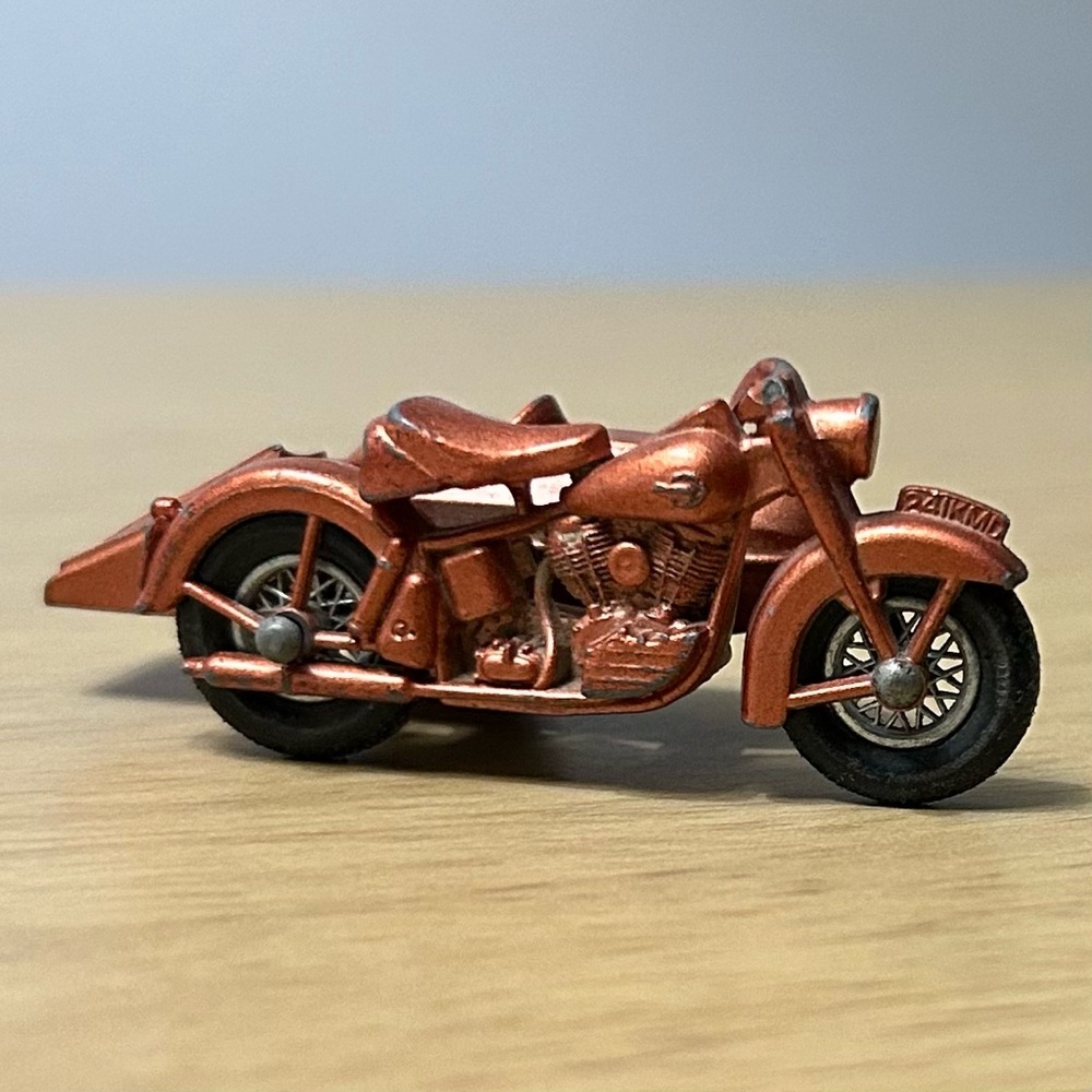 No 66 Harley Davidson Motorcycle Matchbox Car